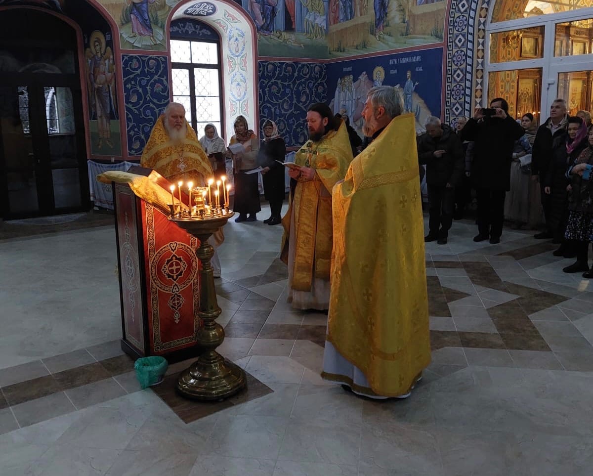 Новости храм Андрея Первозванного